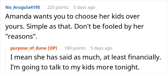 “AITAH For Telling My Wife She Can Leave Because I’m Not Kicking My Older Kids Out?” “AITAH For Telling My Wife She Can Leave Because I’m Not Kicking My Older Kids Out?”
