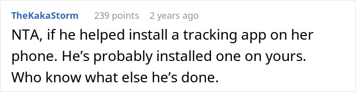 Online comment discussing privacy concerns related to tracking apps. Online comment discussing privacy concerns related to tracking apps.