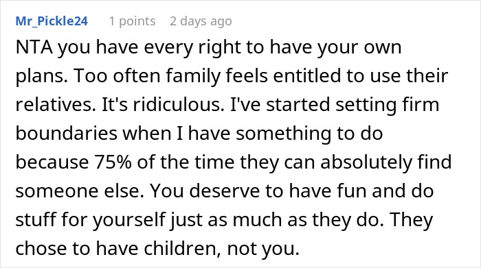 Guy Ruins New Year For Sister, Is Shocked She Refuses To Babysit His Kids Ever Again Guy Ruins New Year For Sister, Is Shocked She Refuses To Babysit His Kids Ever Again