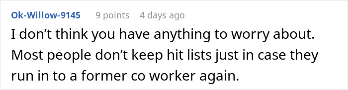 Text conversation about workplace concerns after a woman gives notice. Text conversation about workplace concerns after a woman gives notice.