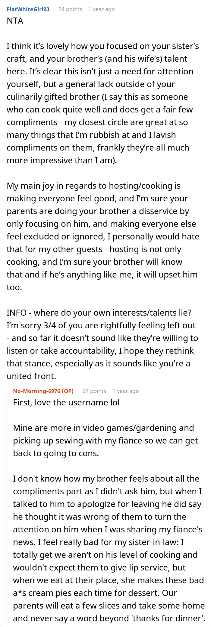 Sibling Fed Up With Parents’ Favoritism Towards Bro, Leaves Gathering And Exposes Toxic Behavior Sibling Fed Up With Parents’ Favoritism Towards Bro, Leaves Gathering And Exposes Toxic Behavior