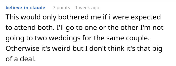 Bride And Groom Decide To Have Two Weddings: "Please Tell Me I’m Not Delusional" Bride And Groom Decide To Have Two Weddings: "Please Tell Me I’m Not Delusional"