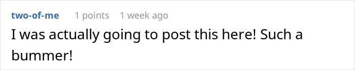 Reddit comment expressing disappointment about Amazon's AI impacting shopping. Reddit comment expressing disappointment about Amazon's AI impacting shopping.