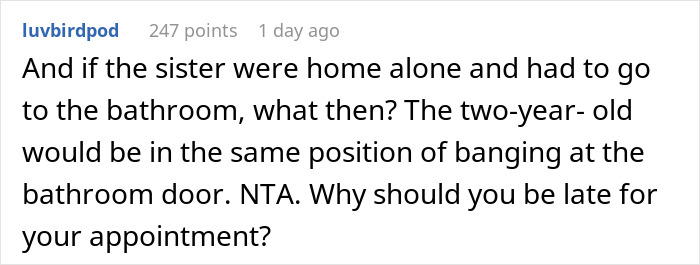 “AITA For ‘Abandoning’ My Niece Because My Sister Wouldn’t Come And Get Her?” “AITA For ‘Abandoning’ My Niece Because My Sister Wouldn’t Come And Get Her?”