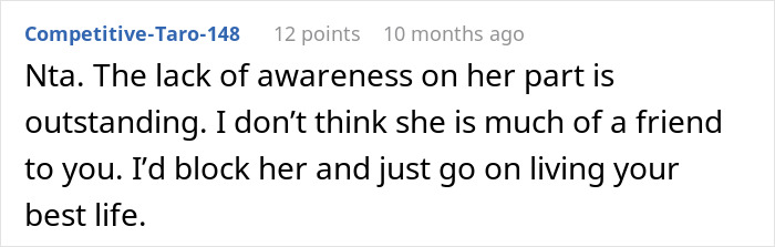 Text response suggesting advice on a friend's wedding and uninvitation. Text response suggesting advice on a friend's wedding and uninvitation.