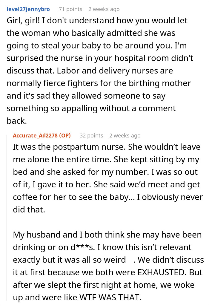 New Mom Deeply Upset With MIL, Calls Her Out For Wanting To Claim Newborn Baby As Hers New Mom Deeply Upset With MIL, Calls Her Out For Wanting To Claim Newborn Baby As Hers