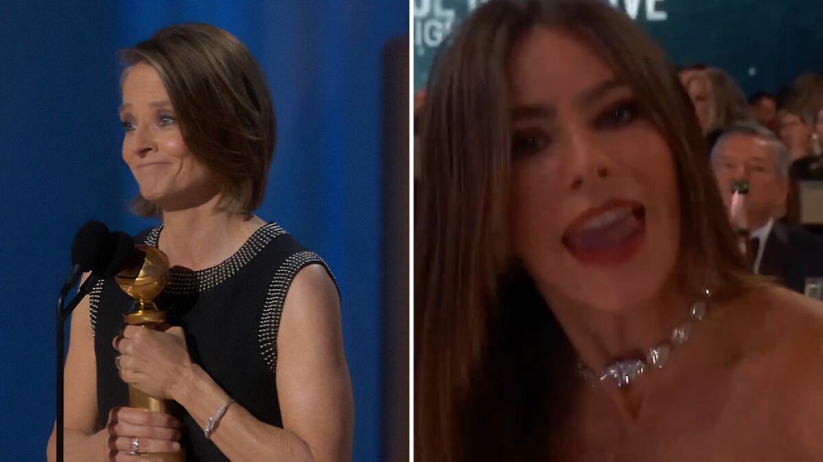 Viewers Stunned By Sofía Vergara’s Iconic Reaction After Losing Golden Globe To Jodie Foster