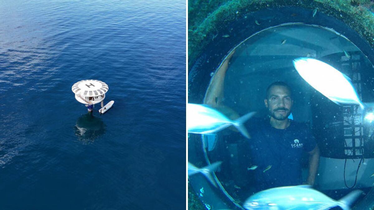 Man Sets World Record For Longest Stay In Underwater Home To Prove Concept Of Ocean Living