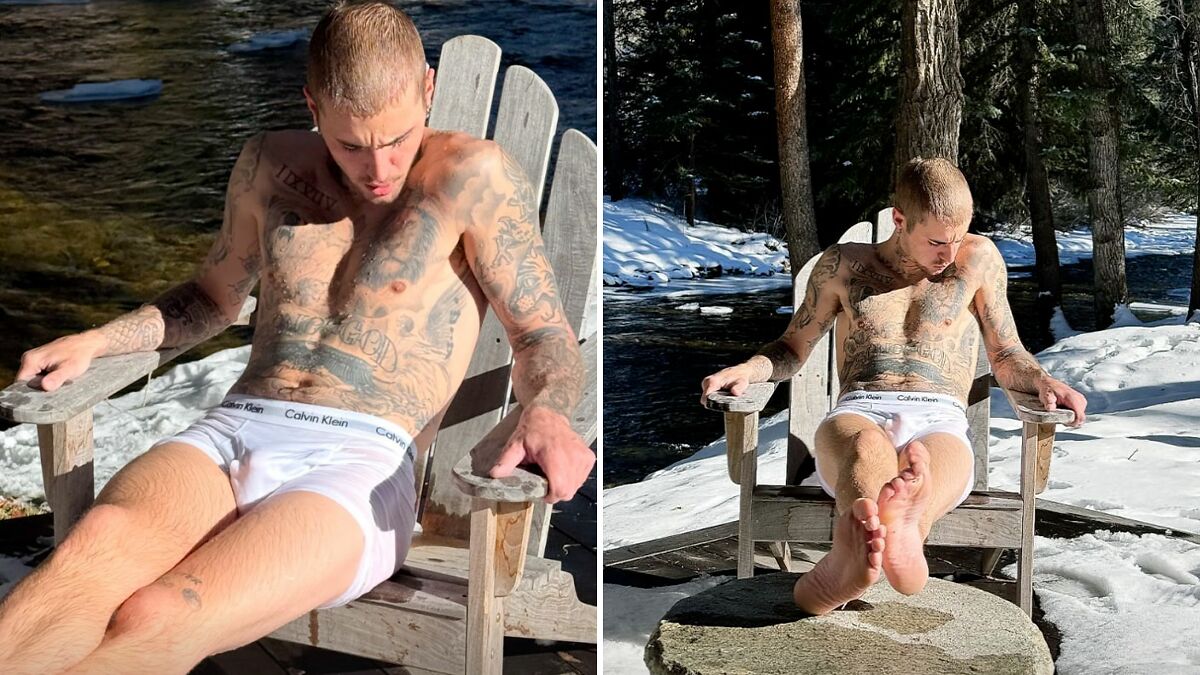 Justin Bieber’s Bulge Sparks Hilarious Reactions After He Strips Down To Underwear On Vacation