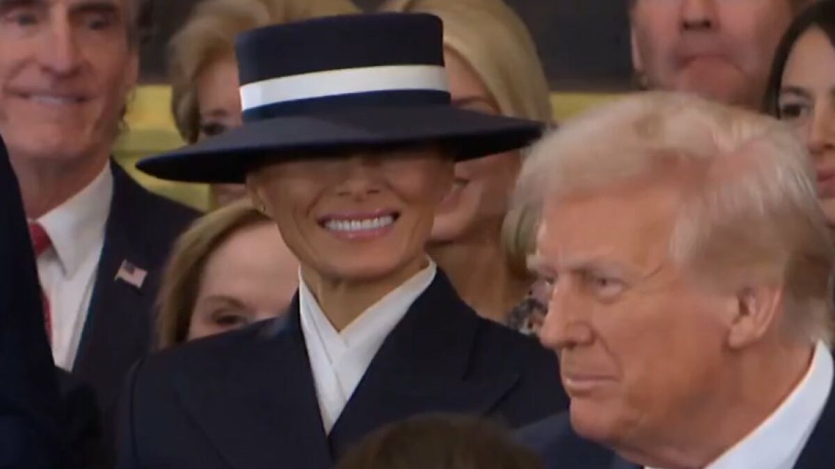 Melania Trump’s Outfit At The Presidential Inauguration Sparks Hilarious Reactions