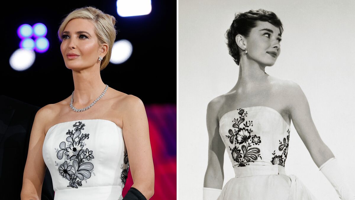 Audrey Hepburn’s Son Breaks Silence On Ivanka Trump’s Dress Backlash