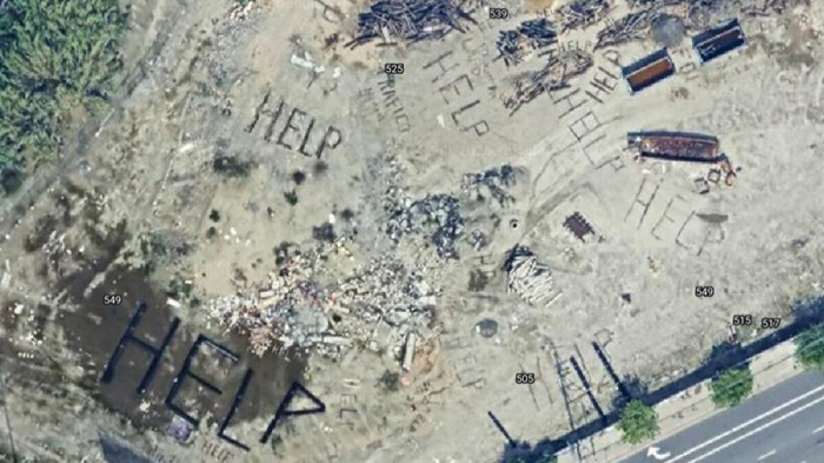 “Creepy As Hell”: “Help” Satellite Images Go Viral As People Try To Work Out What They Mean