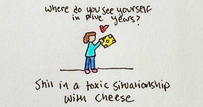 40 Hand-Drawn Little Reminders That Being A Human Is Messy And That Is OK, By Sophia