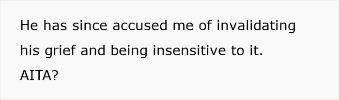 Text expressing dad's grief and feeling of insensitivity about children's names. Text expressing dad's grief and feeling of insensitivity about children's names.