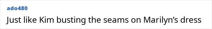 Comment referencing a wardrobe malfunction similar to Kylie Jenner's Golden Globes incident. Comment referencing a wardrobe malfunction similar to Kylie Jenner's Golden Globes incident.
