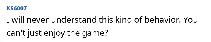 Comment on fan behavior at game questioned by online sleuths. Comment on fan behavior at game questioned by online sleuths.