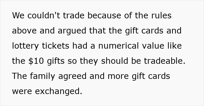 “Cruel And Heartless”: Guy Refuses To Share White Elephant Gift Win With Greedy Family “Cruel And Heartless”: Guy Refuses To Share White Elephant Gift Win With Greedy Family