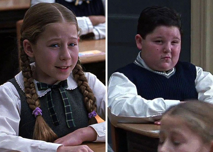 Young actors from School of Rock in classroom scene. Young actors from School of Rock in classroom scene.