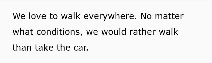 Text highlights a cultural insight shared by a German woman about preferring walking over driving. Text highlights a cultural insight shared by a German woman about preferring walking over driving.
