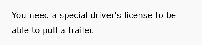 Text about German cultural insights, highlighting the need for a special driver's license to pull a trailer. Text about German cultural insights, highlighting the need for a special driver's license to pull a trailer.