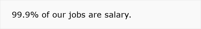 German cultural insight on job salaries with a text reading "99.9% of our jobs are salary. German cultural insight on job salaries with a text reading "99.9% of our jobs are salary.