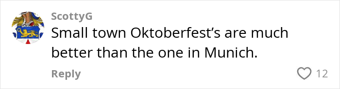 Comment on Oktoberfest preference, highlighting cultural insights. Comment on Oktoberfest preference, highlighting cultural insights.