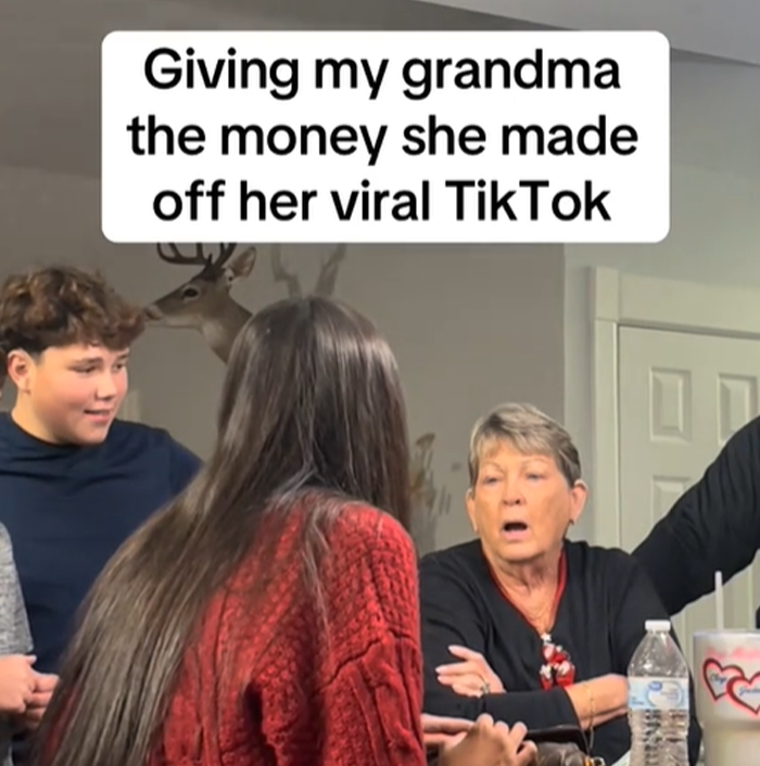 “I Didn’t Make Any Money”: Granddaughter Surprises Grandma With Viral TikTok Earnings “I Didn’t Make Any Money”: Granddaughter Surprises Grandma With Viral TikTok Earnings