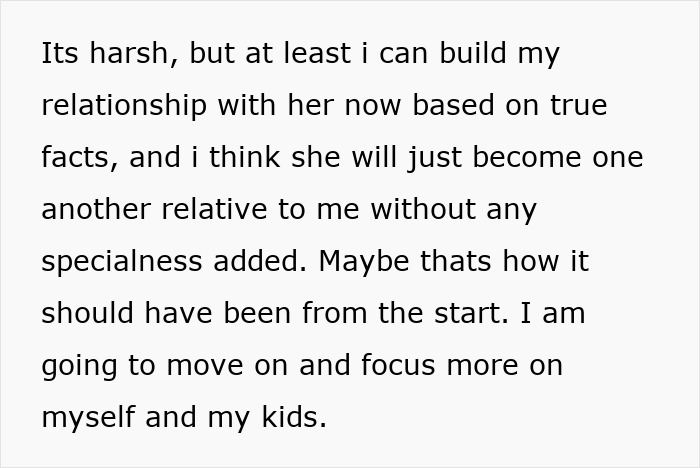 Text discussing relationship dynamics and moving on, related to Greedy Aunt Silverware Drama. Text discussing relationship dynamics and moving on, related to Greedy Aunt Silverware Drama.