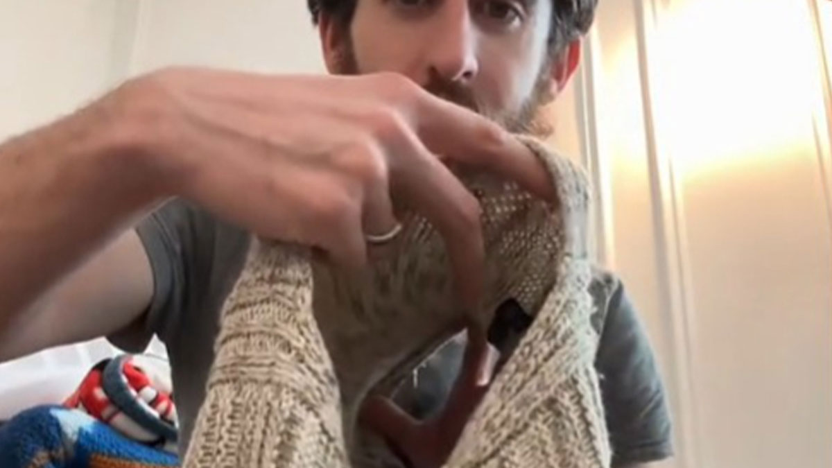 Man Asks Why Women’s Clothes Are So Weird After Being Confused By Wife’s “Neckless Shirt”