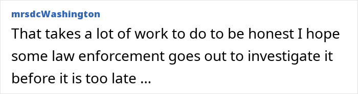 Comment on mysterious "Help" signs, expressing concern and urging law enforcement investigation. Comment on mysterious "Help" signs, expressing concern and urging law enforcement investigation.