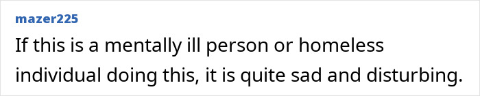 Comment discussing mysterious “Help” signs on Google Earth, expressing concern for potential mental illness or homelessness. Comment discussing mysterious “Help” signs on Google Earth, expressing concern for potential mental illness or homelessness.