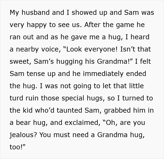&ldquo;Oh, Are You Jealous?&rdquo;: Bully Interrupts Boy&rsquo;s Special Hug, Grandma&rsquo;s Bold Move Saves The Day
