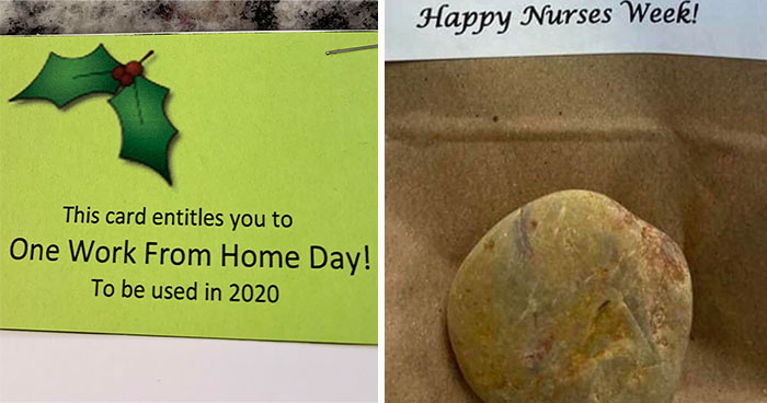 “What Twenty Years Is Worth To My Company”: 30 Of The Most Insulting Work Bonuses (New Pics)