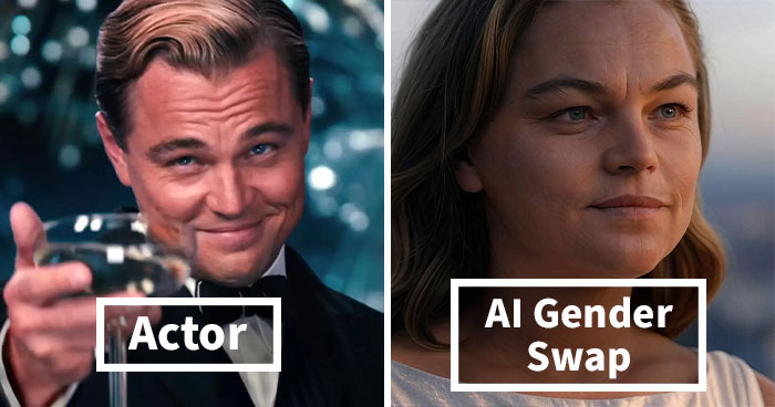 AI Gives 18 Male Celebrities A Gender Swapped Look, Here’s The Result