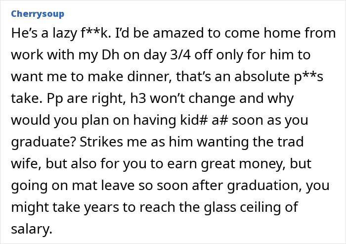 Text image discussing relationship and partner's refusal to help. Text image discussing relationship and partner's refusal to help.