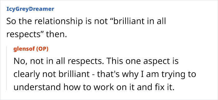 Discussion about domestic labor expectations in a relationship, highlighting issues with unequal responsibilities. Discussion about domestic labor expectations in a relationship, highlighting issues with unequal responsibilities.