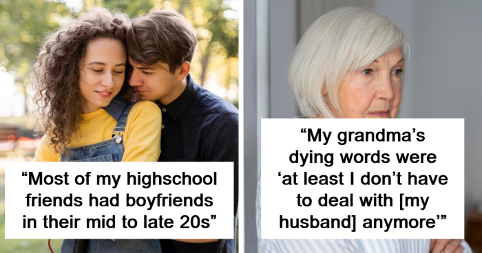 “What’s Something You Didn’t Realize Was Messed Up Until You Were Older?” (75 Stories)