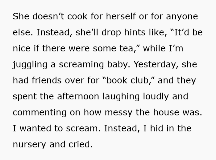 Man Abandons Wife In Crisis While MIL Hosts ‘Book Club’ In Their Home: ”I’m Losing My Mind” Man Abandons Wife In Crisis While MIL Hosts ‘Book Club’ In Their Home: ”I’m Losing My Mind”