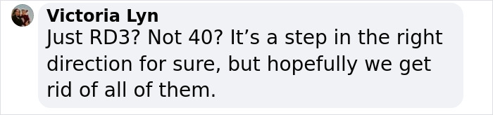 Text discussing Red Dye No. 3 ban and its future implications. Text discussing Red Dye No. 3 ban and its future implications.