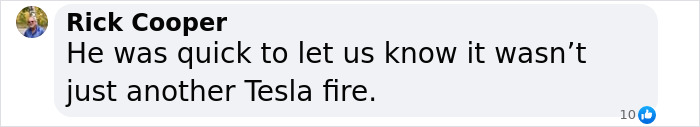 Text message about Cybertruck explosion, mentioning Tesla fire. Text message about Cybertruck explosion, mentioning Tesla fire.