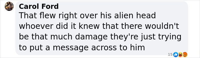 Comment about Elon Musk and Cybertruck explosion with reactions. Comment about Elon Musk and Cybertruck explosion with reactions.