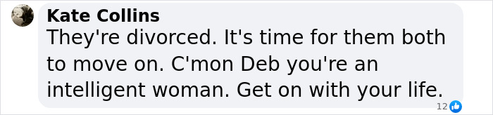 Deborra-Lee Furness Facebook comment encourages moving on after divorce amid Hugh Jackman rumors. Deborra-Lee Furness Facebook comment encourages moving on after divorce amid Hugh Jackman rumors.