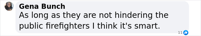 Comment on hiring private firefighters to protect homes from wildfires, emphasizing cooperation with public services. Comment on hiring private firefighters to protect homes from wildfires, emphasizing cooperation with public services.