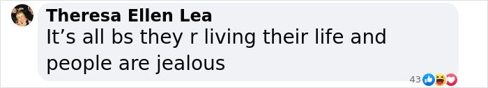 Comment supports Meghan Markle and Prince Harry dismissing article, highlighting public jealousy. Comment supports Meghan Markle and Prince Harry dismissing article, highlighting public jealousy.
