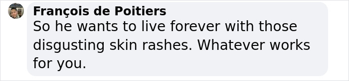 Comment on longevity medication side effects and skin rashes. Comment on longevity medication side effects and skin rashes.