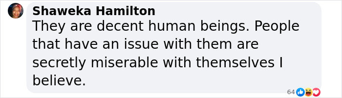 Comment by Shaweka Hamilton about Meghan Markle and Prince Harry's character. Comment by Shaweka Hamilton about Meghan Markle and Prince Harry's character.