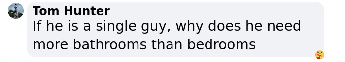 Text conversation questioning a Florida house layout, noting more bathrooms than bedrooms. Text conversation questioning a Florida house layout, noting more bathrooms than bedrooms.