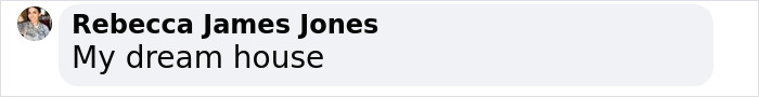 "Comment by a person expressing admiration for a house in Florida. "Comment by a person expressing admiration for a house in Florida.