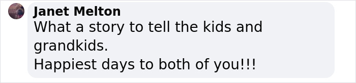 Comment from Janet Melton celebrating child stars, now married, with heartfelt wishes for happiness. Comment from Janet Melton celebrating child stars, now married, with heartfelt wishes for happiness.