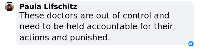 User comment on a controversial surgery involving Brooks Shields. User comment on a controversial surgery involving Brooks Shields.